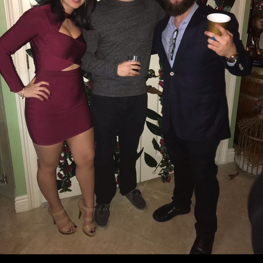 Lulu's stunning bandage dress